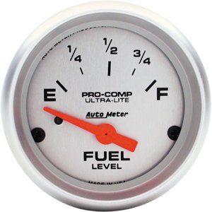 2" датчик уровня топлива, 240 E/33F SSE, ULTRA-LITE AUTO METER #4316 Fuel Level