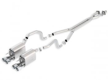 140453 Выпускная система BORLA Настроенный выпуск 2005-2008 Chevrolet Corvette (C6) 6.0L/6.2L ATAK 2005-2008 CHEVROLET CORVETTE C6