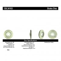 128.34163 Тормозные диски Premium BMW перед правый