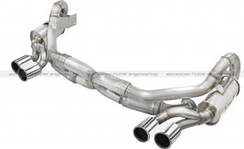 49-36406-P Afe Power Выхлопная система Cat-Back Porsche C2S 991 13-14 H6-3.8L насадки хром 