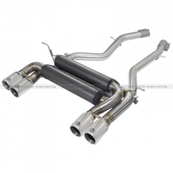 49-36324-P Задняя секция Axle-Back 304SS BMW M3 / M4 (F8x) 2015+ L6-3.0L (twin-turbo) 