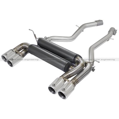 49-36324-P Задняя секция Axle-Back 304SS BMW M3 / M4 (F8x) 2015+ L6-3.0L (twin-turbo) 