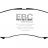 DP1828 EBC Brakes Ultimax2 Тормозные колодки перед  CADILLAC CTS