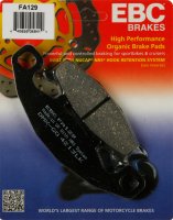 FA129 EBC BRAKES Organic тормозные колодки  HYOSUNG Comet; KAWASAKI ER, GPX, GPZ, KL, KLE, ZG, ZL, ZR, ZX, ZZ; SUZUKI DR, GS, GSF, GSX, RG, SW-1, VX