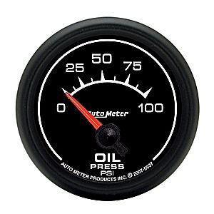2-1/16" Давление масла, 0-100 PSI, SSE, ES AUTO METER #5927 Oil Pressure