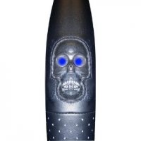 чехол на руль - Blue светодиод Skull Eyes