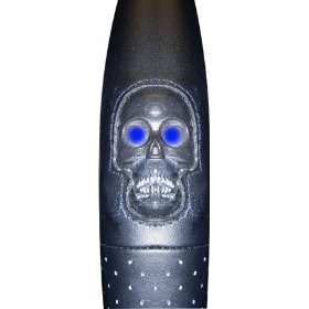 чехол на руль - Blue светодиод Skull Eyes 