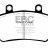 DP4800R EBC Brakes Yellowstuff Тормозные колодки перед UMM Alter II, Alter Trofeu; VOLVO 740, 760, 780, 940, 960