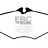 DP1488 EBC Brakes Ultimax2 Тормозные колодки перед  MERCEDES-BENZ E