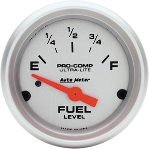 2" датчик уровня топлива, 0 E/90 F, GM, SSE, ULTRA-LITE AUTO METER #4314 Fuel Level