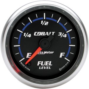 2" датчик уровня топлива, E-F, FSE, COBALT AUTO METER #6114 Fuel LevelProgrammable Empty - Full Range