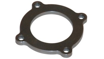 1444 Flange: Various Makes and Models; Turbo Flange; VW 1.8T Stock Turbo Discharge Flange; 1/2" thick; stainless steel 
