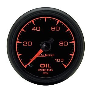 2-1/16" Давление масла, 0-100 PSI, FSE, ES AUTO METER #5953 Oil Pressure