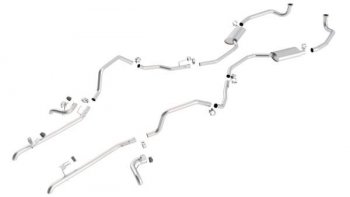 100405 Выпускная система BORLA Настроенный выпуск Header/Manifold-Back IMPALA '62  (LS1 SWAP) 1994-1996 CHEVROLET IMPALA