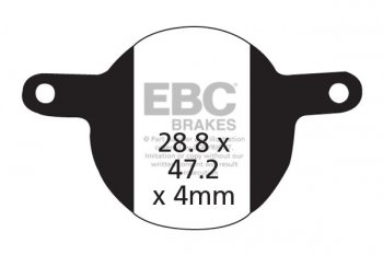 CFA331 EBC BRAKES Organic тормозные колодки 