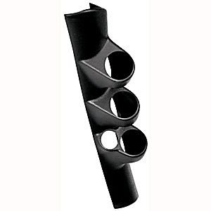 2-1/16" TRIPLE PILLAR, RAM (SPEAKER), 98-01 AUTO METER #17205 Triple Pillar (Black)