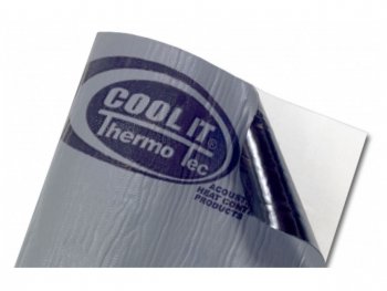 14710 THERMO TEC Акустический Мат 61см х 91см самоклеющийся  Супрессор идеален, для звуко и термо изоляции