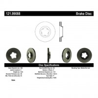 121.99088 Тормозные диски Premium FORD перед