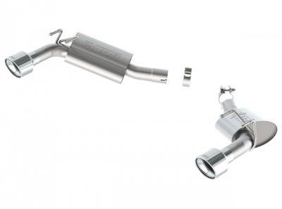 11852 BORLA Выхлоп (банки) 2014-2015 Chevrolet Camaro SS 6.2L ATAK Насадка №36 