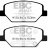 DPX2351 EBC Brakes Ultimax2 Тормозные колодки перед  HOLDEN Commodore; OPEL Insignia; VAUXHALL Insignia
