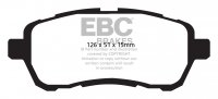 DP22003 EBC Brakes Greenstuff тормозные колодки перед. MAZDA 2; SUZUKI Baleno, Swift