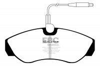 DP1025 EBC Brakes Ultimax2 Тормозные колодки перед  CITROEN Jumper, Relay; FIAT Ducato; PEUGEOT Boxer