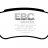 DP1378  EBC Brakes Ultimax2 Тормозные колодки зад. CITROEN Jumper
