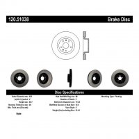 120.51038 Тормозные диски Premium HYUNDAI перед