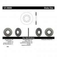 121.99089 Тормозные диски Premium FORD зад