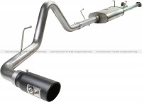 49-46006-B Afe Power Выхлопная система Cat-Back Toyota Tundra 07-09 V8-5.7L 145.7 WB (черная)