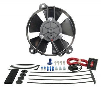 16505 DERALE Вентилятор Tornado Kit 5" Reliable, efficient, high torque motors