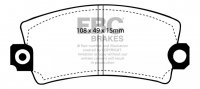 DPX2269 EBC Brakes Ultimax2 тормозные колодки передние ALPINE; CITROEN; PEUGEOT; RENAULT; TALBOT
