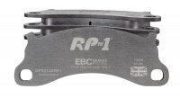 DP82144RP1 EBC Brakes Racing's RP-1™ Тормозные колодки перед PORSCHE 911 (991) (Cast Iron Disc Only), 911 (991/2) (Cast Iron Disc Only)