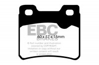 DP761  EBC Brakes Ultimax2 Тормозные колодки зад. OPEL Astra