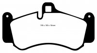 DP51516NDX EBC Brakes колодки тормозные перед PORSCHE 911, 911