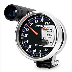 5" тахометр, 10,000 RPM, SHIFT-LITE, COBALT AUTO METER #6299 TachometerShift-Lite