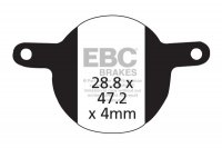 CFA331R EBC BRAKES Organic тормозные колодки