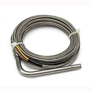 1/4" STAINLESS STEEL RACING PROBE W/10' WIRE AUTO METER #5245 Replacement 1/4" Dia. Stainless Steel Racing Probe