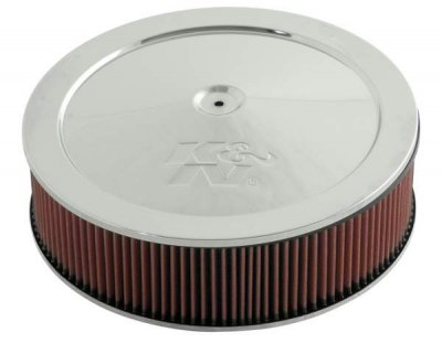 63-1007-1 K&amp;N 63 Aircharger, Холодный впуск GMC, CHEVROLET +6.72 HP @ 4107 RPM