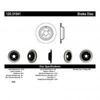 120.51041 Тормозные диски Premium HYUNDAI зад