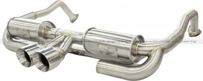 49-36409 Afe Power Выхлопная система Cat-Back Porsche Boxster S (987.1) 05-08 H6-3.4L 