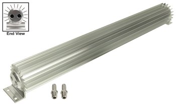 13267 DERALE Теплоотвод (радиатор) 26" Dual Pass Cooler Kit with 3/8" NPT Inlets 