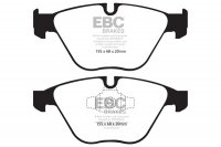 DP51512NDX EBC Brakes Bluestuff NDX Тормозные колодки передние BMW 3 (E90), Z4
