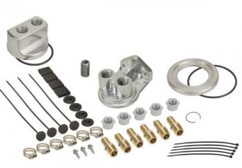 15451 DERALE комплект адаптеров для переноса и охлаждения масла Can reduce oil temperature up to 50°F