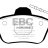 DP882/2 EBC Brakes Ultimax2 Тормозные колодки перед  PEUGEOT 605