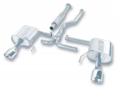 140123 Выпускная система BORLA 2005-2009 Subaru Legacy GT 2.5L 2005-2009 SUBARU Legacy GT