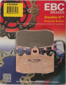 FA335HH EBC BRAKES Double-H™ тормозные колодки  BMW HP2, K, R 2000-2012 года выпуска