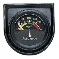 1-1/2" датчик температура воды, 100- 280`F, ELEC AUTO METER #2355