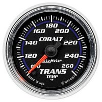 2" температура трансмиссии, 100-260`F FSE, COBALT AUTO METER #6157