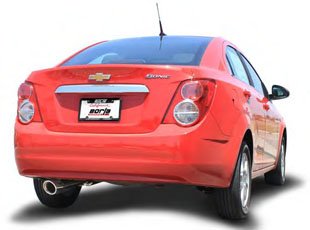 140490 Выпускная система BORLA Настроенный выпуск 2012-2013 Sonic Sedan 1.4L TURBO 2012-2013 CHEVROLET SONIC